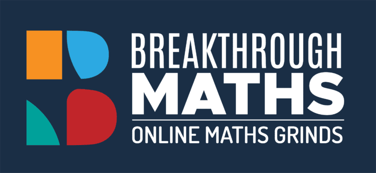 logo of breakthrough maths which is a maths grinds service