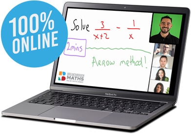Breakthrough Maths Laptop Online Grinds