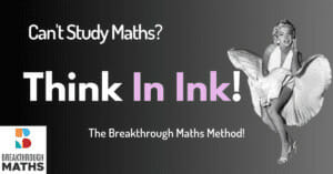 think in ink to study maths