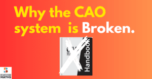 The CAO System Is Broken. 1